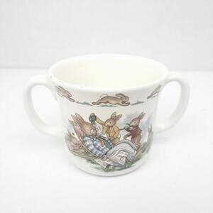ROYAL DOULTON BUNNYKINS TEA Coffee Cup Mug Wake Up Father No Sleep